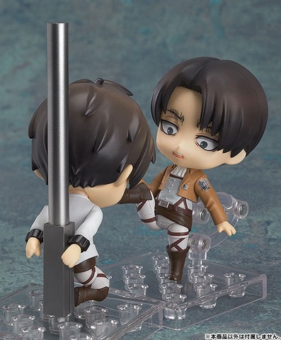 Attack on Titan Rivaille Levi Ackerman 390 Eren Jaeger Action Figure PVC Collection Model toys brinquedos for christmas gift ► Photo 1/6