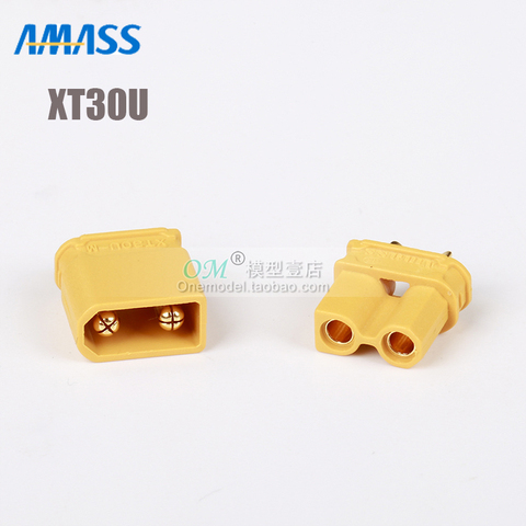 100% Original Amass 1pair/2pairs/5pairs  XT30 XT30U Connector Plugs Male Female Bullet RC Lipo Quadcopter Battery ► Photo 1/6