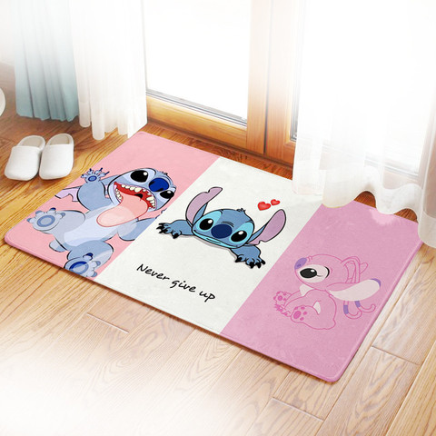 Disney Stitch Smile Anime Figures Cartoon Product Cosplay Accessories  Customized Floor Mat Home Carpets Bedroom Rug Gifts - Price history &  Review, AliExpress Seller - Hualashangmao Store