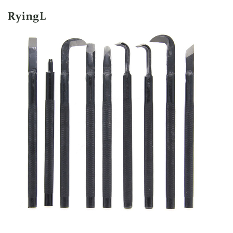 Bonsai Tools Forging Carving Knife Pick Knife Drawing Knife Carving Knife Anti-slip Handle Wire Carving Tools ► Photo 1/6