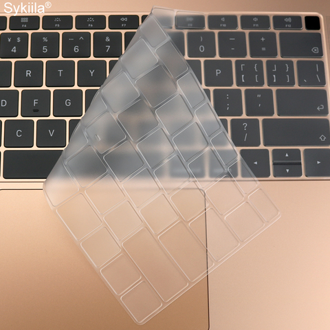 Keyboard Cover Skin Film Silicone for Pro 13/15/17 Protector BU-Clear 