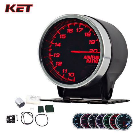 2 Inch 52MM Smoke Lens Wideband Air Fuel Ratio Gauge Meter With Electronic Sensor ► Photo 1/6