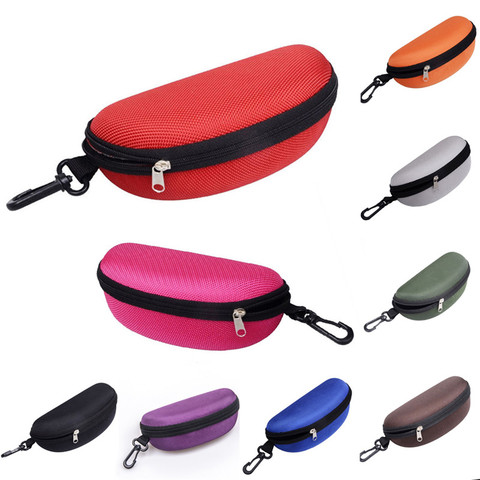Eyewear Cases cover sunglasses case for glasses box with lanyard zipper eyeglass cases ► Photo 1/6