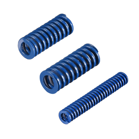 uxcell 2pcs 8mm OD 20mm 25mm 35mm 40mm 45mm 50mm 60mm Long Spiral Stamping Light Load Compression Mould Die Spring Blue ► Photo 1/1