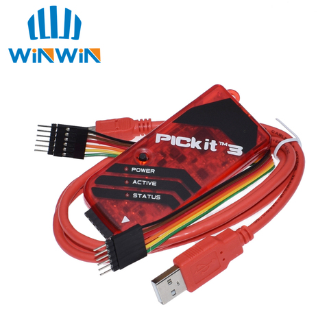 1pcs PIC ,PICKit 3 PICKit3 PICKit3.5 programer,PIC Kit3,PIC Simulator ► Photo 1/5