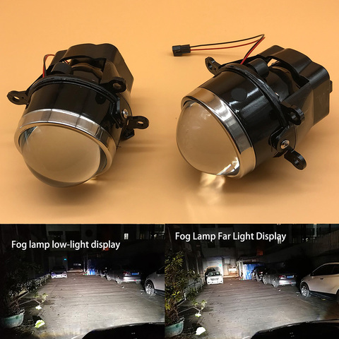 NEW LED Xenon H11 Lens Fog Light Automobile refitting For Renault Duster Megane 2/3 Fluence Koleos Kangoo 2003-2015 ► Photo 1/6