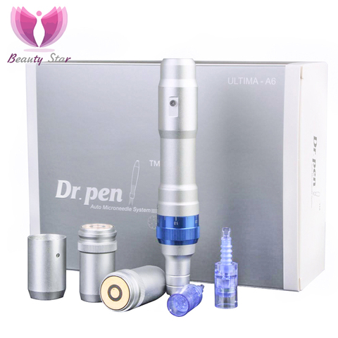 Ultima Dr. Pen A6 Auto Micro Needle Derma Pen Beauty Skin Care Facial Scar Acne Wrinkle Removal MicroRolling Derma Stamp Therapy ► Photo 1/6