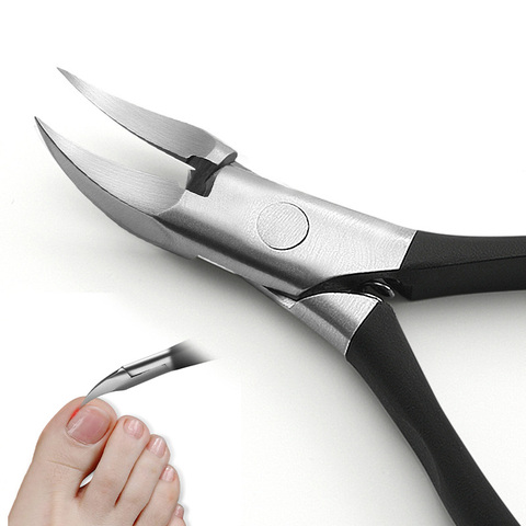 Paronychia Improved Stainless steel nail clippers trimmer Ingrown pedicure care professional Cutter nipper tools feet toenail ► Photo 1/6