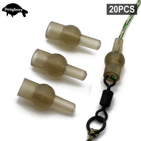20PCS Carp Fishing Micro Tulip Bead Soft Rubber Quick Change Bead for Helicopter Rigs Tackle Accessories Carp Method Feeder Tool ► Photo 1/6