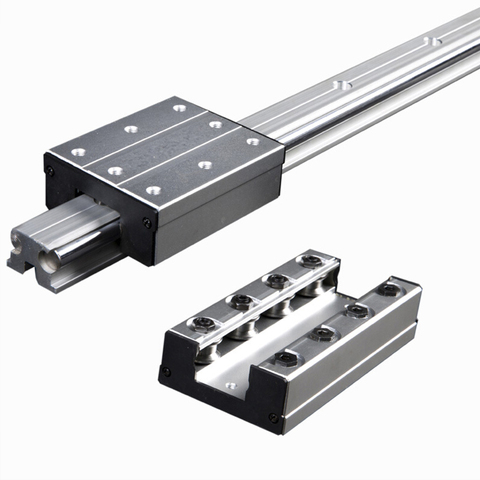 Frees hipping 1pcs External dual-axis linear guide slider LGD8 linear rail or LGB8 linear guide slider for CNC linear rail ► Photo 1/5