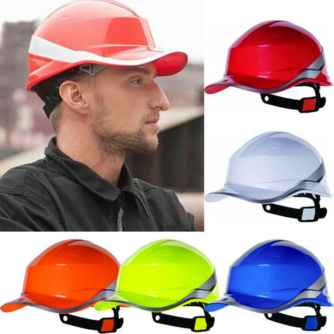 Safety Helmet Hard Hat Work Cap ABS Insulation Material With Phosphor Stripe Construction Site Insulating Protect Helmet Bicycle ► Photo 1/6