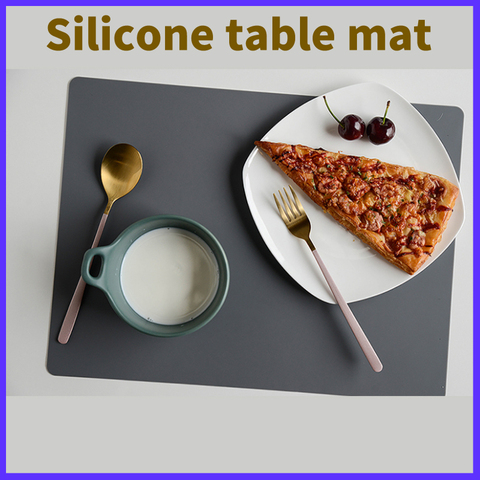 40x30cm Silicone Mats Baking Liner Best Silicone Oven Mat Heat Insulation Pad Bakeware Kid Table Mat ► Photo 1/6