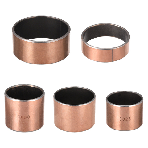 uxcell 1-6pcs Sleeve Bearing Bushing 30mm 32mm 35mm 40mm 45mm 50mm 55mm 60mm I.D. Wrapped Oilless Self-lubricating Bushings ► Photo 1/1