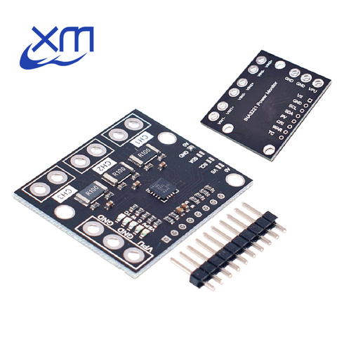 1PCS INA3221 Triple-Channel Module High-Side Measurement Shunt and Bus Voltage Monitor with I2C and SMBUS Compatible Interface ► Photo 1/4