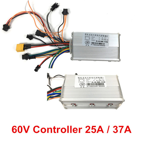 JP 60V 25A 37A Main board Controller for 60V dual motor electric kick scooter e bike hoverboard skate Board use for FLJ scooter ► Photo 1/6