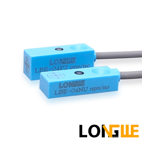 LONGWE IP68 4mm Small ABS Cube Shell Non-flush Inductive Proximity Sensor LBE-04 for Automatic Processing ► Photo 1/5