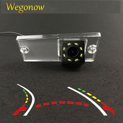 HD Wireless Car CCD Rear Camera Fisheye 4 8 12 led dynamic Night Vision For Kia Sportage 2000-2006 2007 2008 2009 2010 2011 2012 ► Photo 1/6