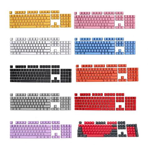 Universal Mechanical Keyboard Keycaps 104Pcs/Set Universal Ergonomic Backlit Key Cap Keycaps for Gaming Keyboard Accessories ► Photo 1/6