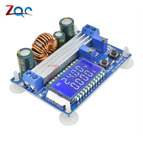 35W DC 5.5-30V to 0.5-30V Digital LCD Display Automatic Step up down Buck Boost Converter Power Supply Module Adjustable Board ► Photo 1/6