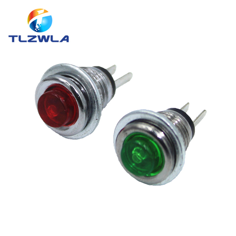 10pcs 2pin micro button Switch 8MM 0.5A 250V AC Reset Button Round Switch DS-101 ► Photo 1/5