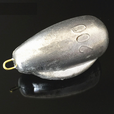 1pc 80g 100g 120g 150g 200g 250g 300g Lead Sinkers Lead Weights Boat Fishing Lure Hook Tackle Accessories Hollow And Solid ► Photo 1/5