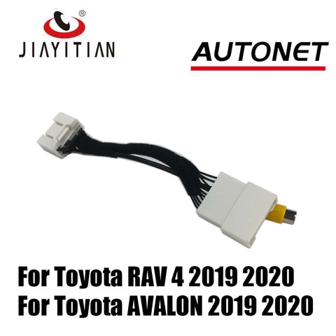 JIAYITIAN Rear view Camera Adapter Cable For toyota rav4/Camry AVALON 2022 c30 C6 pins Kit with Factory Monitor Head Unit ► Photo 1/3