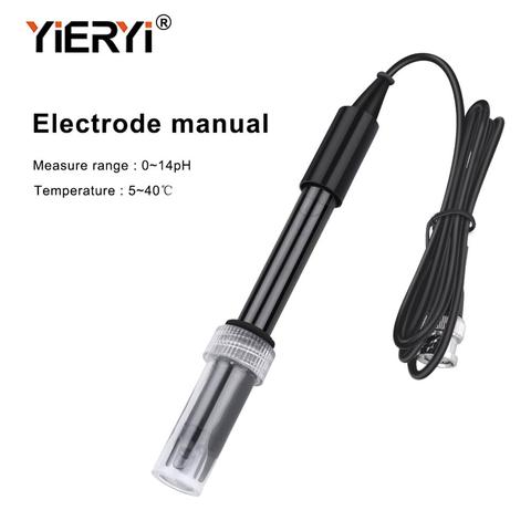 yieryi Pen Type PH Electrode Sensor BNC Connector Probe Pool Water Factory Industry Experiment Laboratory pH Composite Electrode ► Photo 1/6