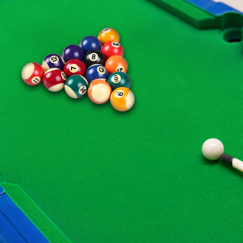 25/32/38MM Cue Balls Full Set Snooker Balls  Children Billiards Table Balls Set Resin Small Pool Cue Balls Full Set Kids Fun ► Photo 1/6