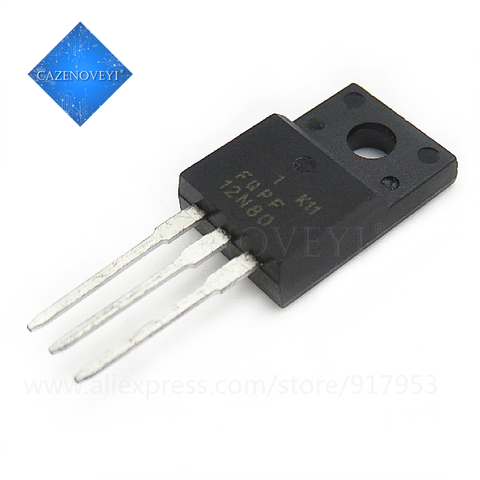 10pcs/lot FQPF12N80C FQPF12N80 12N80 FQPF12N90 2N90 TO-220F new original In Stock ► Photo 1/2