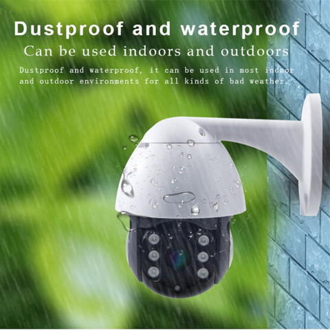 Human Tracking IP Camera Outdoor 1080P Dome Ptz Surveillance Camera De Seguridad Ip Wifi Exterior CCTV Home Security Camera ► Photo 1/6