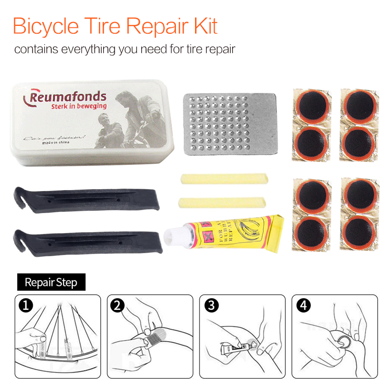 Brand New Bicycle Ground Tire Repair Kit Portable Rubber Patch Kit Best  Quality Bicycle Tire Patch Repair Tool - AliExpress