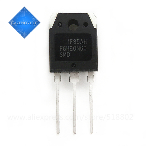 1pcs/lot FGH60N60SMD FGH60N60 600V 60A TO-247 In Stock ► Photo 1/1