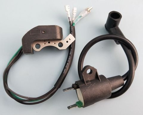 2pcs/set ET950 ET650 IE45 TG950 with Magneto Ignition coil Ignitor for TIGER Generator 450W 650W 800W 950W 1000W 2 Stroke ► Photo 1/1