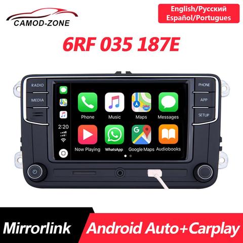 Android Auto NONAME RCD330 PLUS RCD330G Carplay R340G MIB Car Radio 6RF 035 187E For VW Golf 5 6 Jetta MK6 CC Tiguan Passat Polo ► Photo 1/6