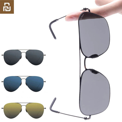 Youpin TS Brand Sunglass Nylon Polarized Stainless Sun Lenses Glasse smart RETRO UV-Proof Outdoor Travel For Man Women H20 ► Photo 1/6