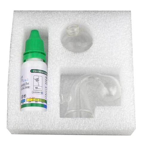 Aquarium CO2 Indicator Solution Fish Tank Liquid Test Plants Supplies Long Term CO2 Glass Drop Checker ► Photo 1/3