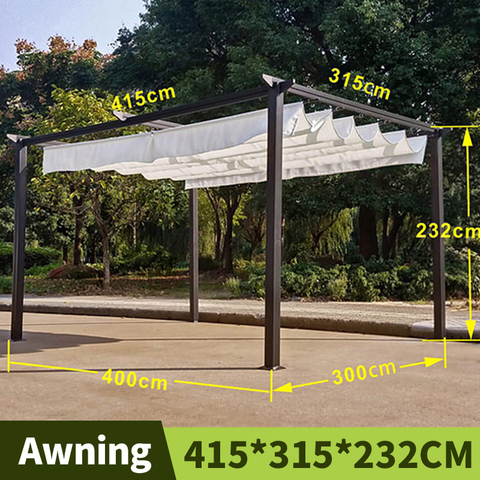 Gazebo Canopy Tent Shades Pavilion Garden Outdoor Tent Party Patio Pergola Balcony Pergola Car Roof Tentstoldos Para Exterior ► Photo 1/6