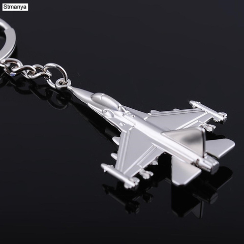 New Aircraft Metal Key Chain Airplane Keychains gift Car Key Ring Bag Classic key holder Pendant Party Gift jewelry ► Photo 1/6