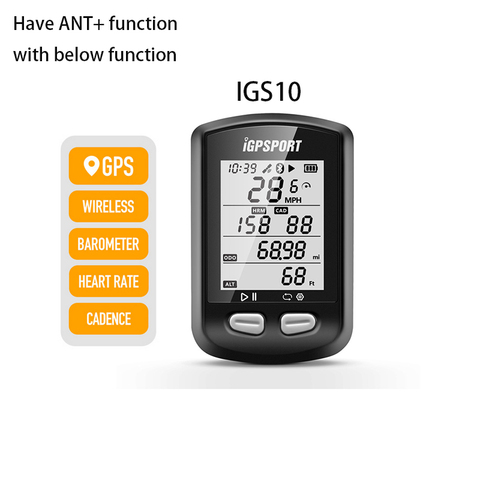 IGPSPORT Bike Wireless Stopwatch GPS Bicycle Wireless Computer IPX6 Waterproof Cycling Speedometer ► Photo 1/5