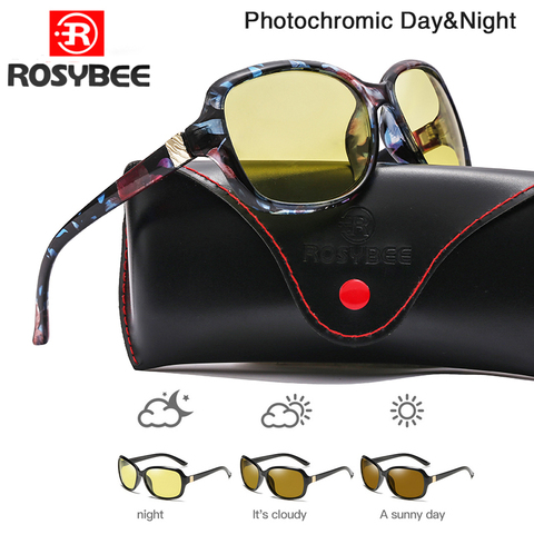 2022 New luxury lady Photochromic Sunglasses Day Night vision Polarized women Glasses female shades original oculos with box ► Photo 1/6