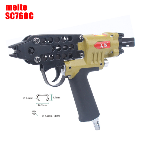 Meite  SC760C Air C Nail Gun Pneumatic Cage Stapler New Design ► Photo 1/6