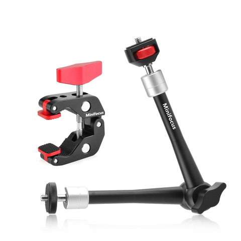 11-Inch Adjustable Articulating Friction Magic Arm Clamp DSLR Mirrorless Action Camera Smartphone Monitor Video Vlog Rig Mount ► Photo 1/6