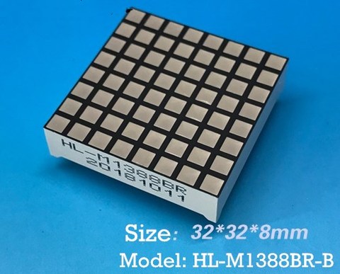 LED Dot Matrix Red Square dot matrix 3.0 dot matrix 1088 square 1388 LED dot matrix ► Photo 1/3