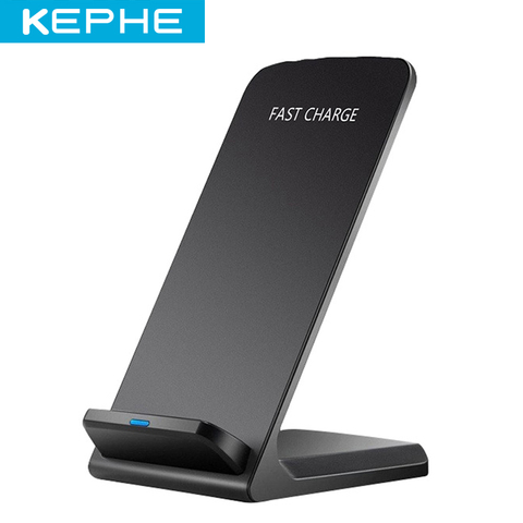 20W QI Wireless Charger Quick Charge 2.0 Fast Charging for iPhone 8 10 X XR Samsung S10 S7 S8 S9 2-Coils Stand 5V/2A & 9V/1.67A ► Photo 1/6