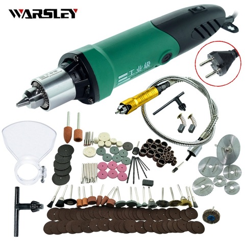 GOXAWEE 220V Electric Mini Drill Dremel Engraver Grinder Variable