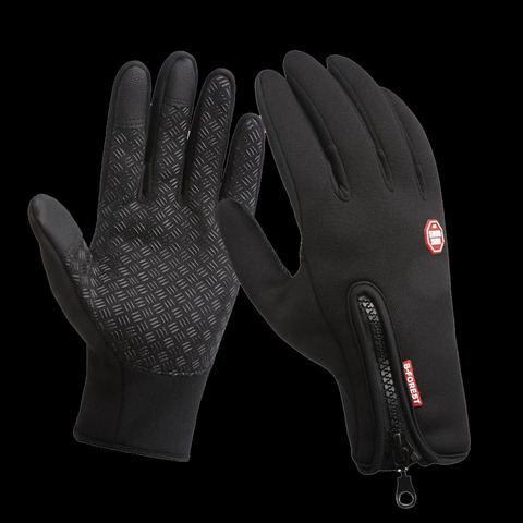 WALK FISH 2022 Fishing Gloves Full Finger Anti-slip Waterproof Breathable Leather Warm Fitness Carp Fishing Accessories Winter ► Photo 1/6