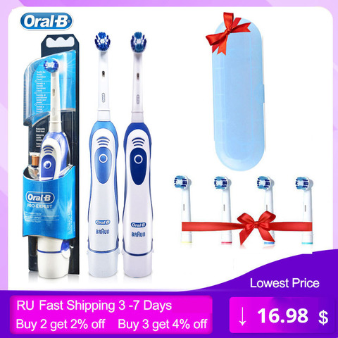 Oral B Electric Sonic Toothbrush Adult Pro-Health Dental Precision Clean Soft Brush Refill Rotary Battery Toothbrush DB4010/4510 ► Photo 1/6