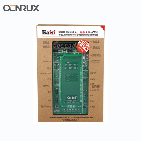 Kaisi K-9208 Phone Battery Activation Charge Board Power Current Test Cable for iPhone X/8/7/6/6S Samsung Huawei Xiaomi ► Photo 1/4