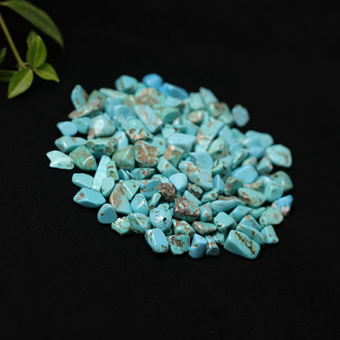 Natural Quartz Specimen Rock Debris Gravel Rough Raw Energy Decorative Turquoise Quartz Crystal Gravel Roll Block Stone Treatmen ► Photo 1/6