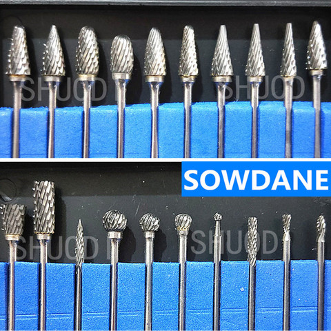 Dental Tungsten Carbide Burs Steel Dental Bur Set Diamond Burs Dental Lab Laboratory Material Grinding Head Rotary Bur ► Photo 1/3